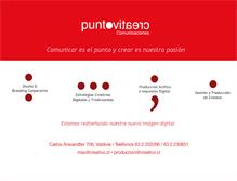 Tablet Screenshot of creativo.cl